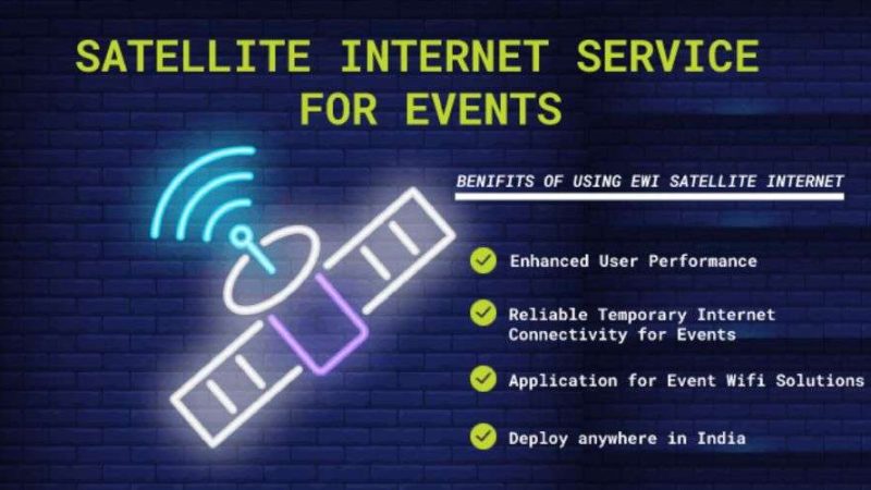 SATELLITE INTERNET PROVIDERS FOR EVENTS